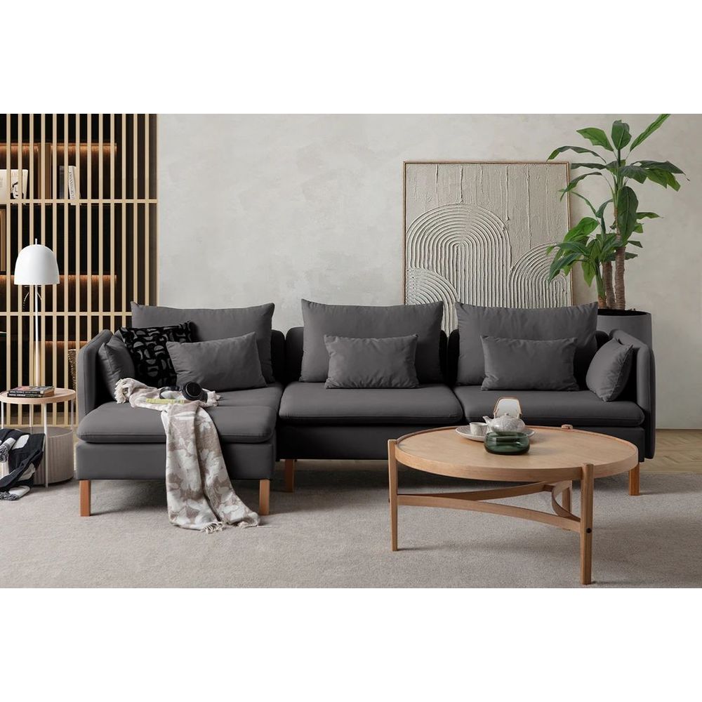 Ugaona Sofa Flexy Relax - boja: antracit slika 2