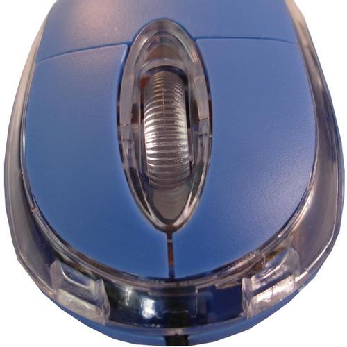 Connect XL Miš optički, 800dpi, USB, plava boja - CXL-M100BU slika 3