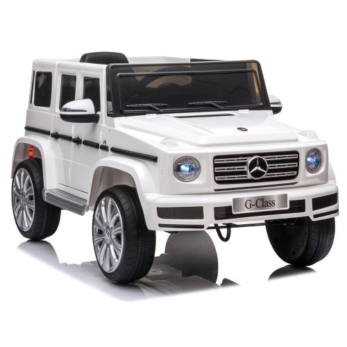 Licencirani auto na akumulator Mercedes G500 - bijeli slika 1