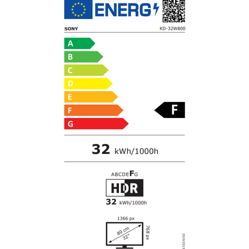 Sony TV KD32W800P1AEP slika 3