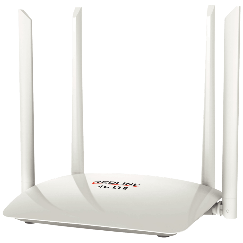 REDLINE Wireless N Router,4G LTE,2 port,300 Mbps,4 x 5 dBi antena - LTE-20 slika 1