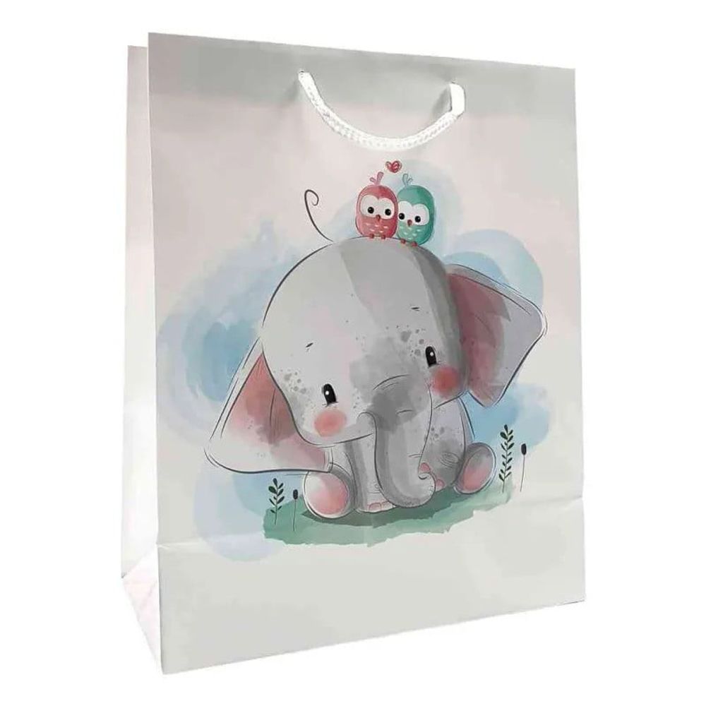 DUK15730 UKRASNA KESA LARGE BABY ELEPHANT 26X32X12 CM slika 1