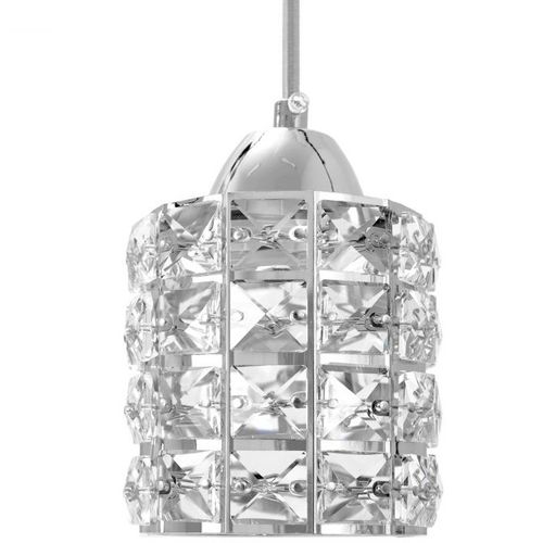 TOOLIGHT Kristalna stropna svjetiljka Srebrna APP727-1CP slika 5