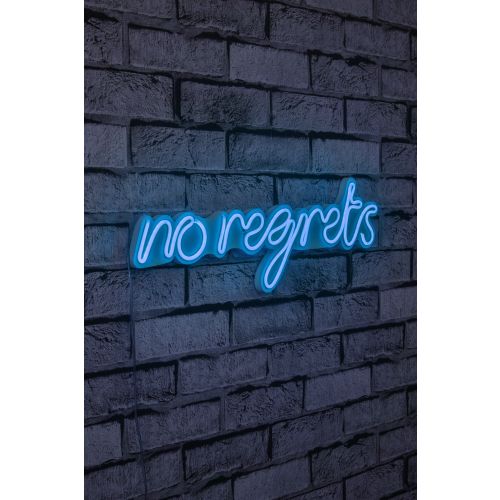 Wallity Ukrasna plastična LED rasvjeta, No Regrets - Blue slika 1