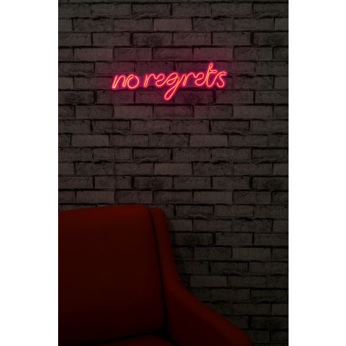 Wallity Ukrasna plastična LED rasvjeta, No Regrets - Pink slika 12