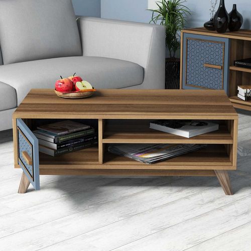 Ayla - Walnut, Blue Walnut
Blue Coffee Table slika 2