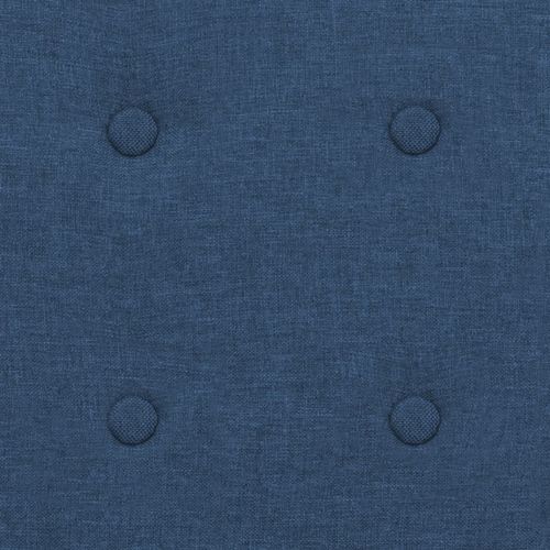Fotelja od čelika i tkanine plava slika 35
