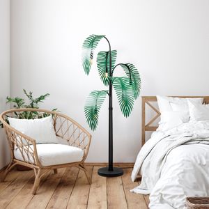 Palm 13920 - Crna, Zelena Crna Zelena Podna Lampa