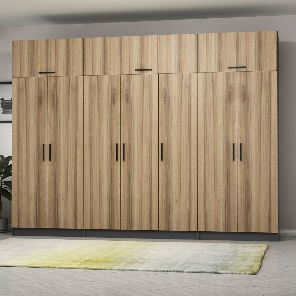Kale - 5295 Walnut Anthracite Ormar slika 3