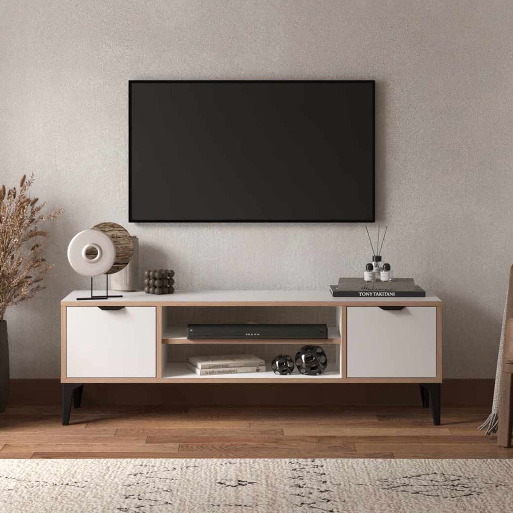 TV Stalak Arden u bijeloj boji slika 1