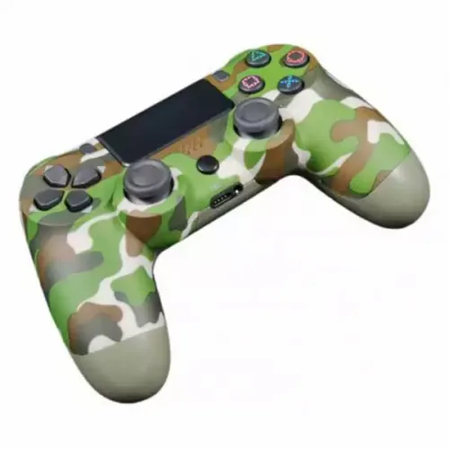 Bežicni gamepad Gembird JPD-Wireless-Thrillershock PC/PS4 GREEN CAMO slika 2