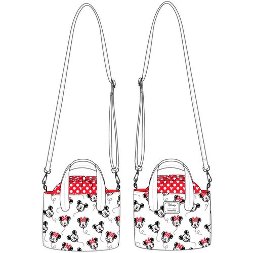 Loungefly Disney Mickey Minnie Mouse Balloons crossbody bag slika 1