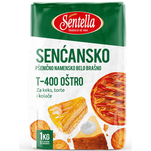 Sentella brašno tip 400 oštro 1kg