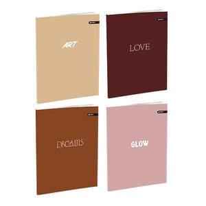 Spirit Sveska Premium A4 "Crossword II'', meki povez, Karo, 52 lista