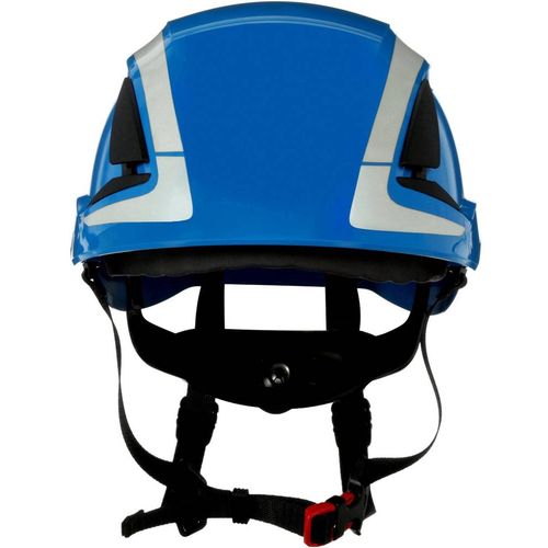 3M  X5003V-CE zaštitna kaciga s uv senzorom, reflektirajuća, ventilirana plava boja EN 397, EN 12492 slika 1