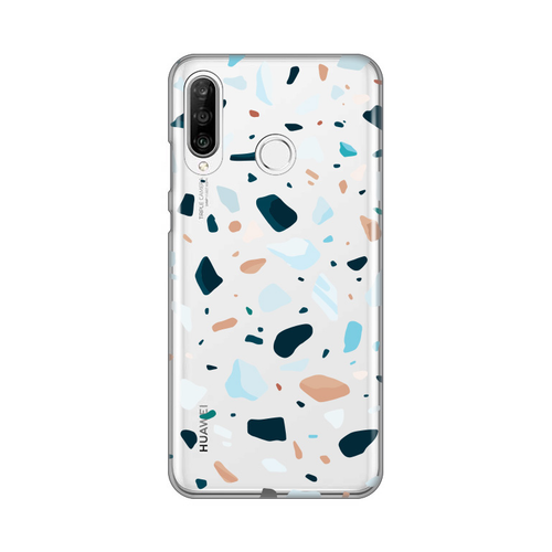 Torbica Silikonska Print Skin za Huawei P30 Lite Terazzo Pattern slika 1