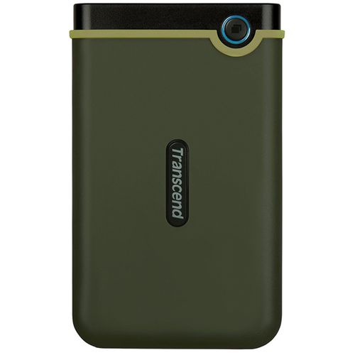 Transcend TS2TSJ25M3G External HDD 2TB Slim form factor, M3G, USB 3.1, 2.5, Anti-shock system, Backup software, 185g, Military Green (Slim) slika 1