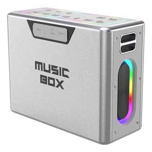 HIFUTURE MUSICBOX KARAOKE Zvučnik, SILVER slika 6