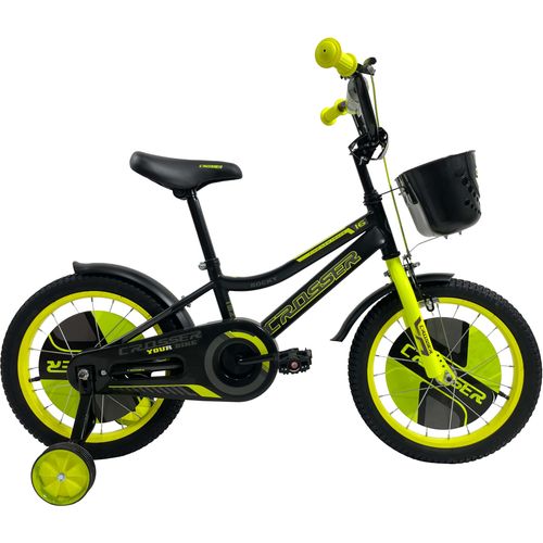 Sporting Machine dečiji bicikl 16'' Crosser žuti (SM-16003) slika 1