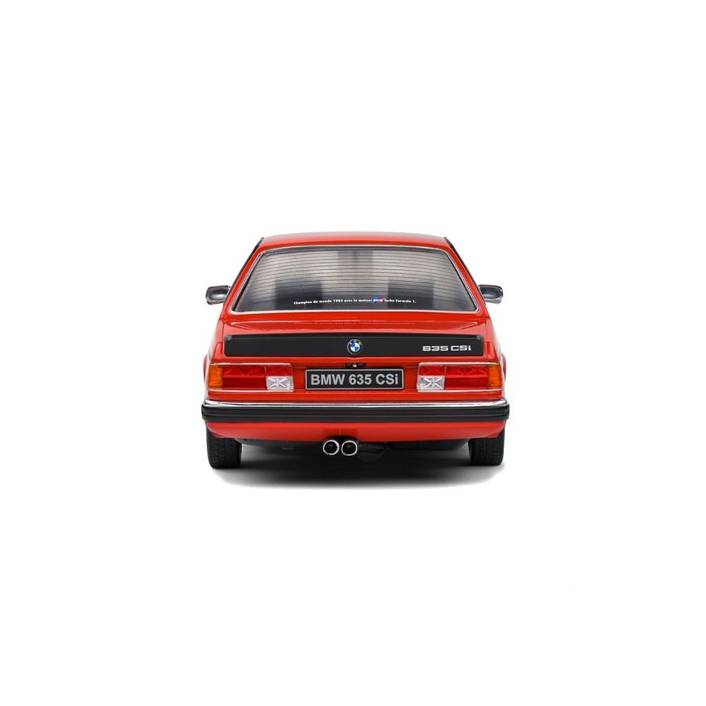 Solido BMW 635 CSI (E24) Red 1984 1:18 slika 4