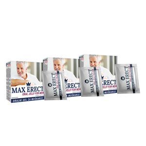 Max erect  XL - oralni gel u kesicama za snaznu erekciju, 10 kesica