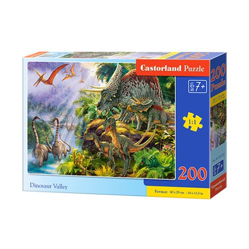 Puzzle Dolina Dinosaurusa slika 1