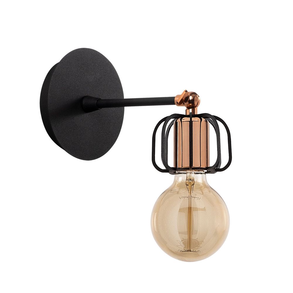 Demre - N-1206 Crna Zidna Lampa slika 2