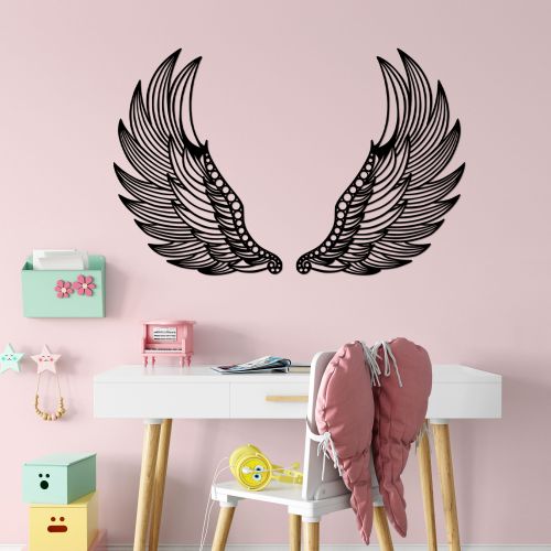 Wallity Metalna zidna dekoracija, Angel Wings - 525 slika 1