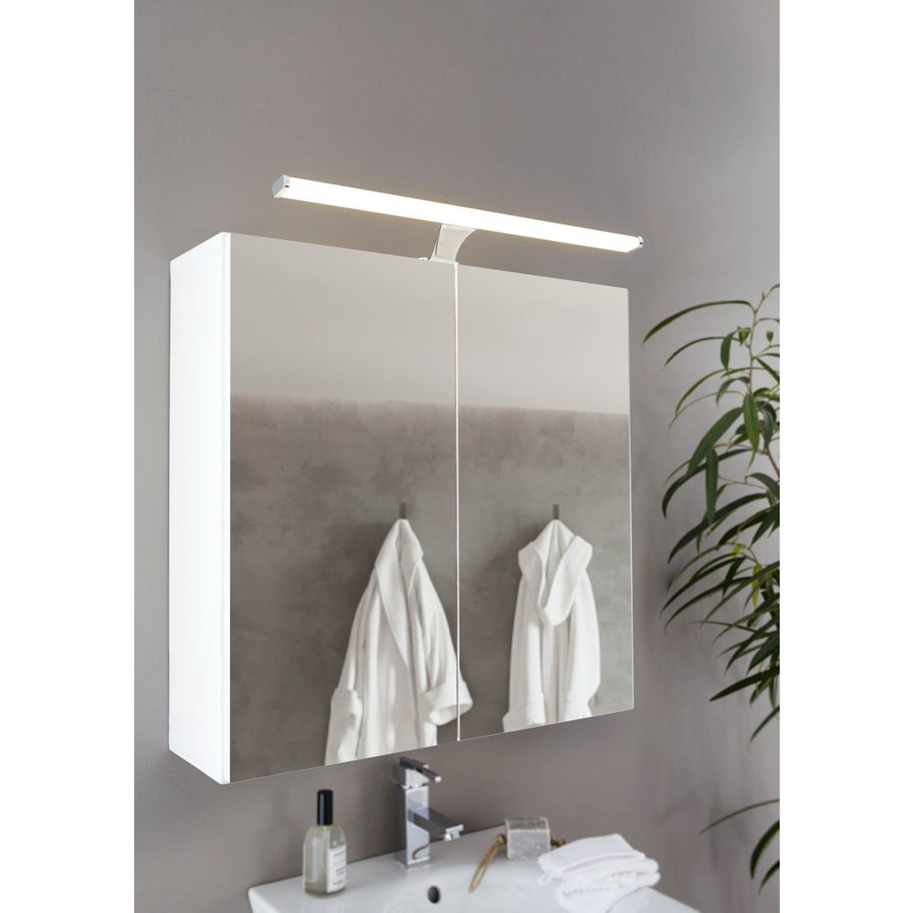 Eglo Vinchio zidna/1, led, 10w, 1500lm, ip44, krom/bijela  slika 2
