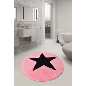 All Star - Candy Pink Multicolor Acrylic Bathmat