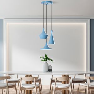 Tom - 3556 - Light Blue Light Blue Chandelier