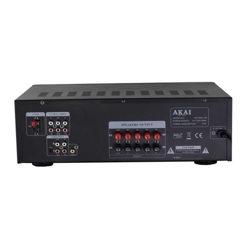 AKAI pojačalo, 5.1, 300W, FM, BT, SD, USB, WDF, daljinski, crni AS110RA-320 slika 3