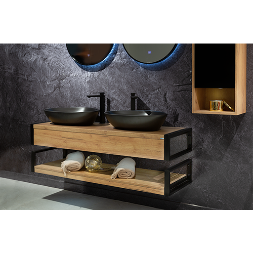 Ceramica lux   Umivaonik Lux Art CL851 59x39x13,5 matt black 300321 slika 6