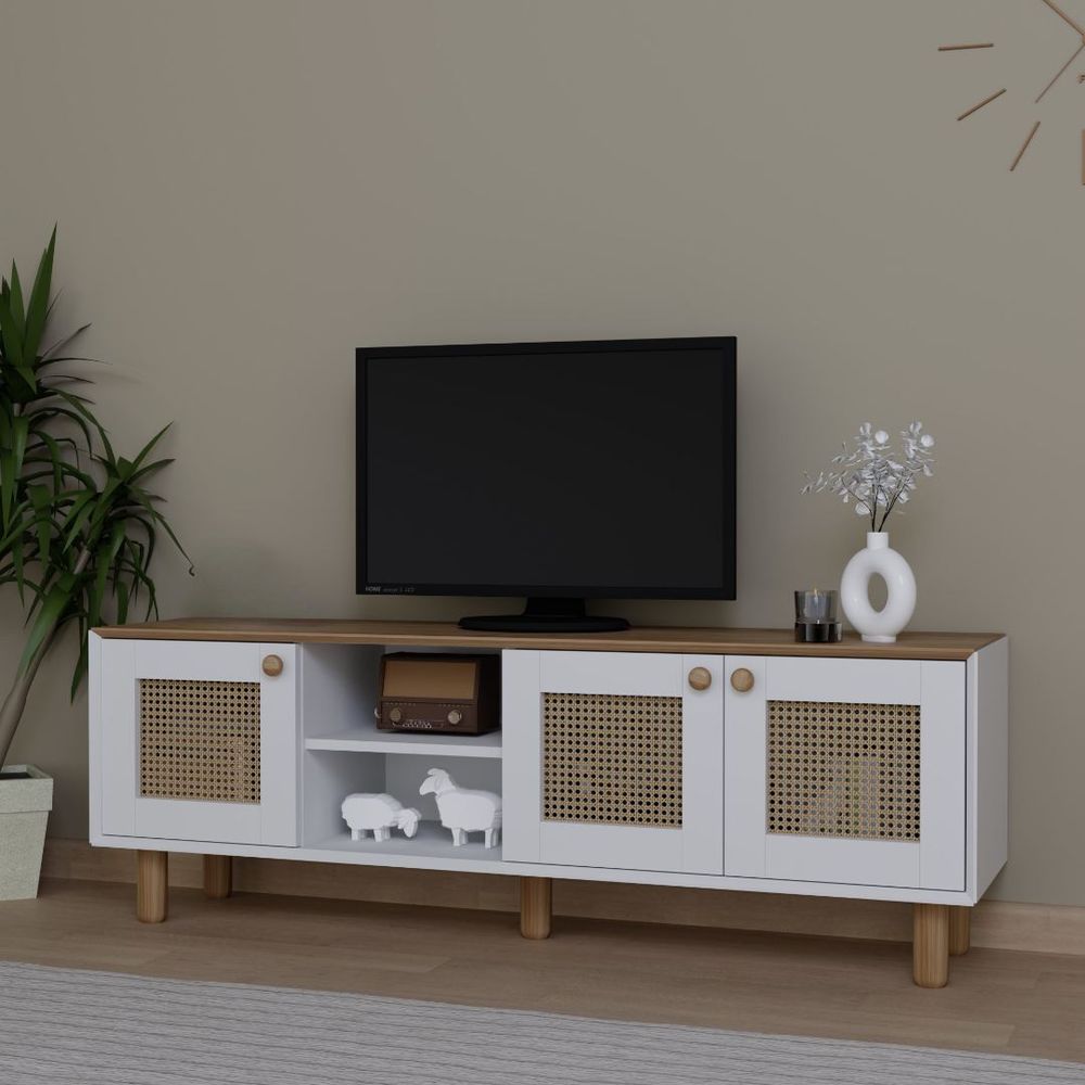 TV Stalak Bohemian 1600-143, boje vrtne hrastovine slika 2