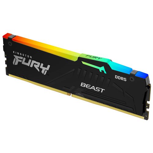 KINGSTON DIMM DDR5 16GB (2x8GB kit) 6000MT/s KF560C36BBEAK2-16 FURY Beast RGB EXPO slika 2