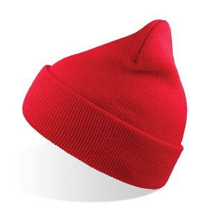 WINDRO Atlantis Kapa Wind Beanie 100% Acrylic Rosso Windro