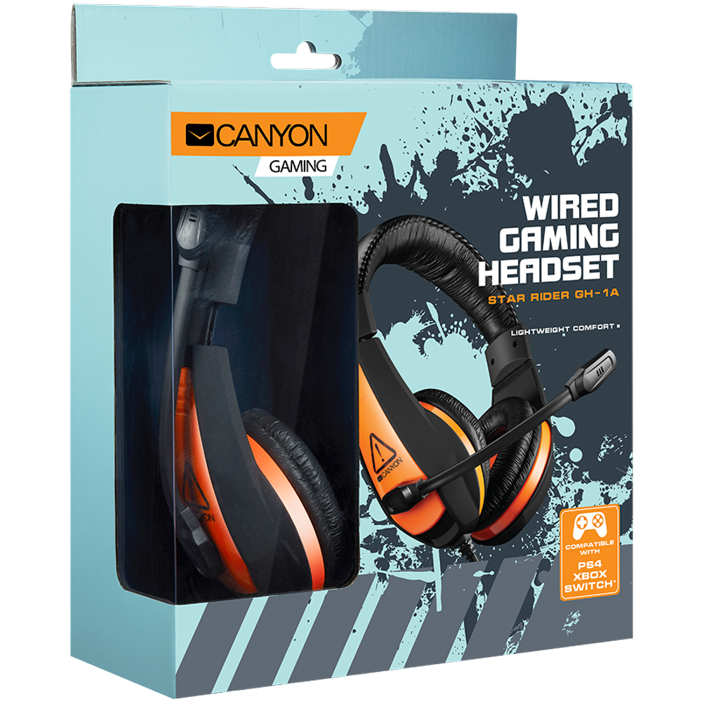 CANYON Star Raider GH-1A Gaming Slušalice 3.5mm slika 2