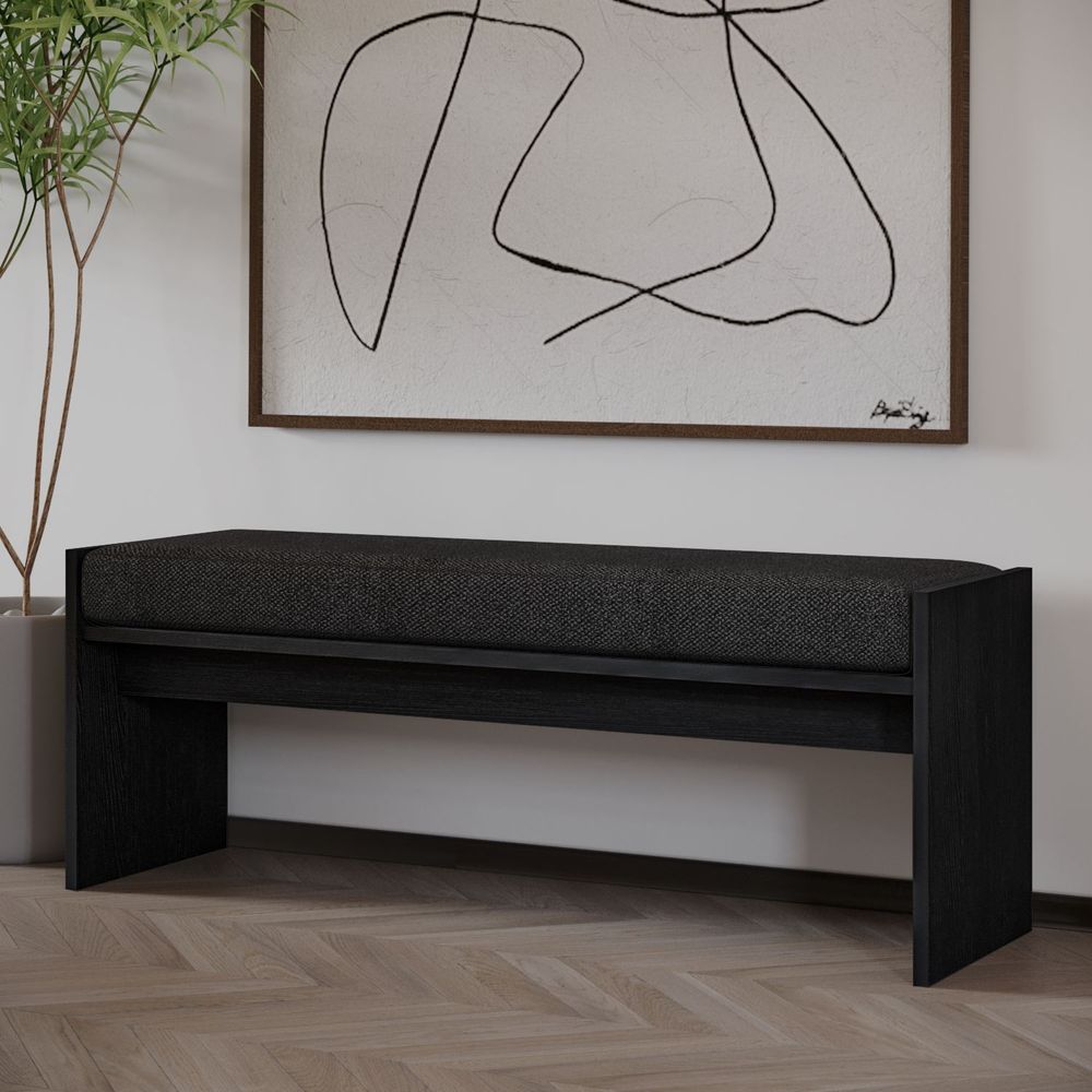 Klupa Pearl - Crno drvo slika 3