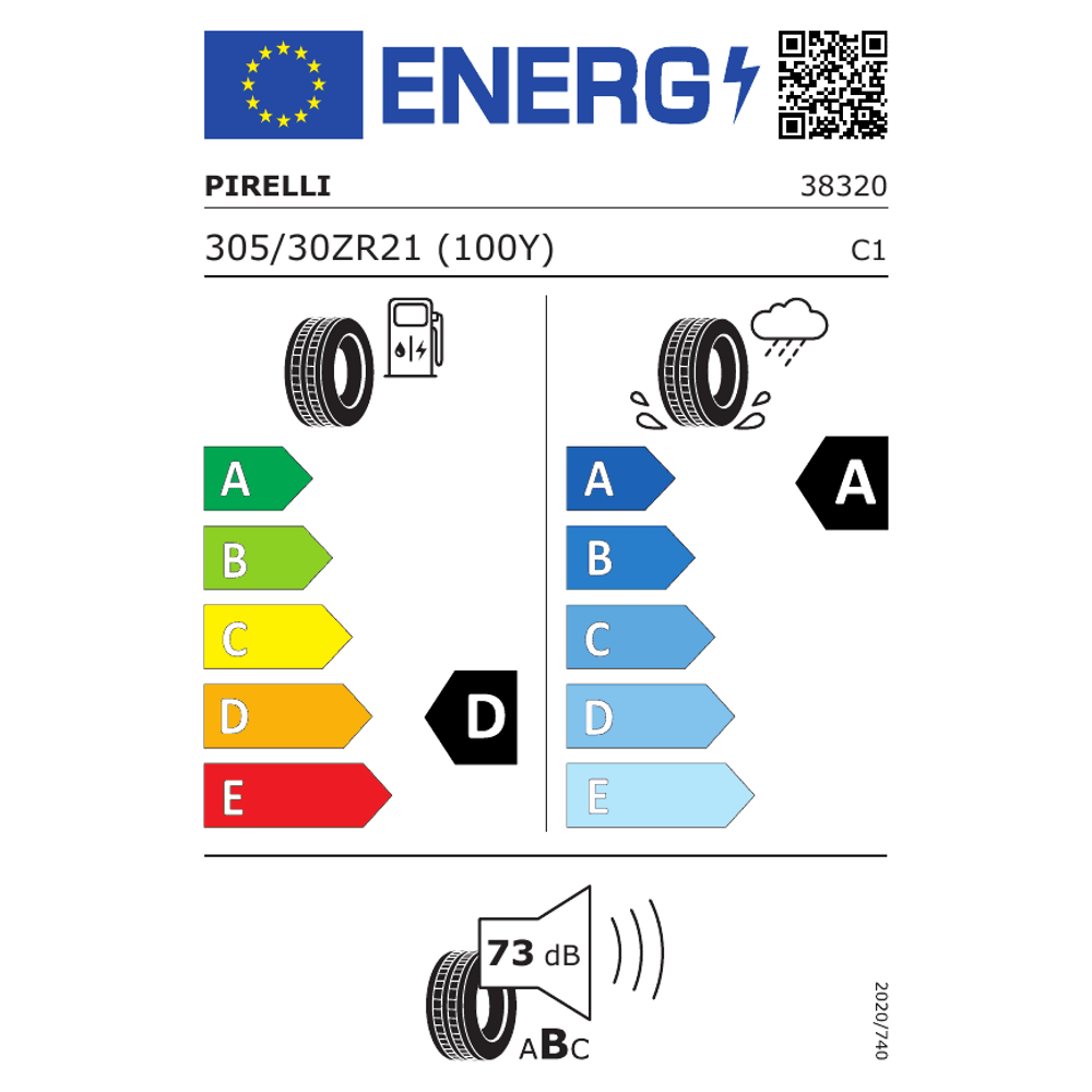 Pirelli Guma 305/30r21 100y p-zero pz4 na1 pirelli ljetne gume slika 2