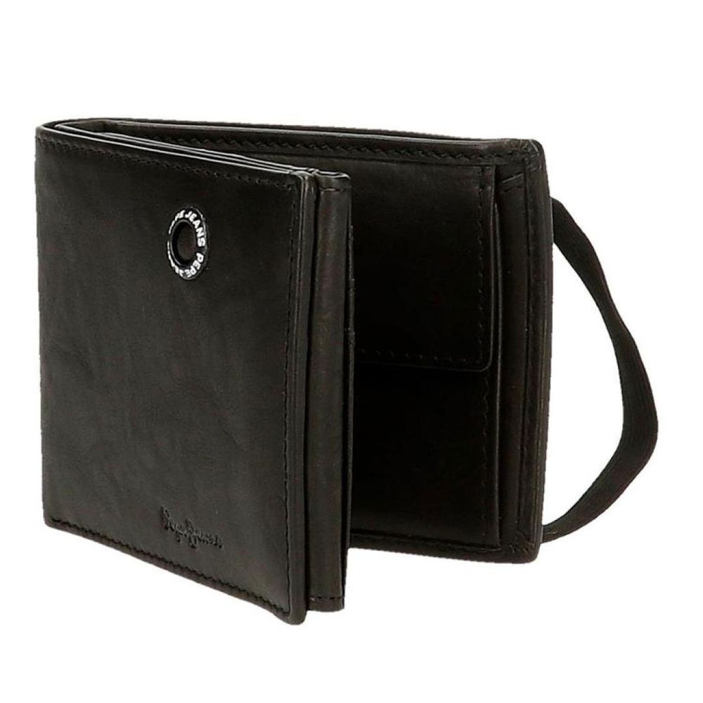 Pepe Jeans muški kožni novčanik 11.5 cm Badge 7373931, crni slika 5