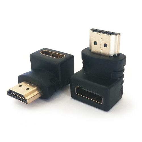 HDMI ženski na muški pod 90 slika 1