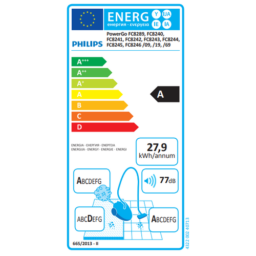 Philips usisavač PowerGo FC8243/09 - Snaga i učinkovitost za svaki dom slika 2