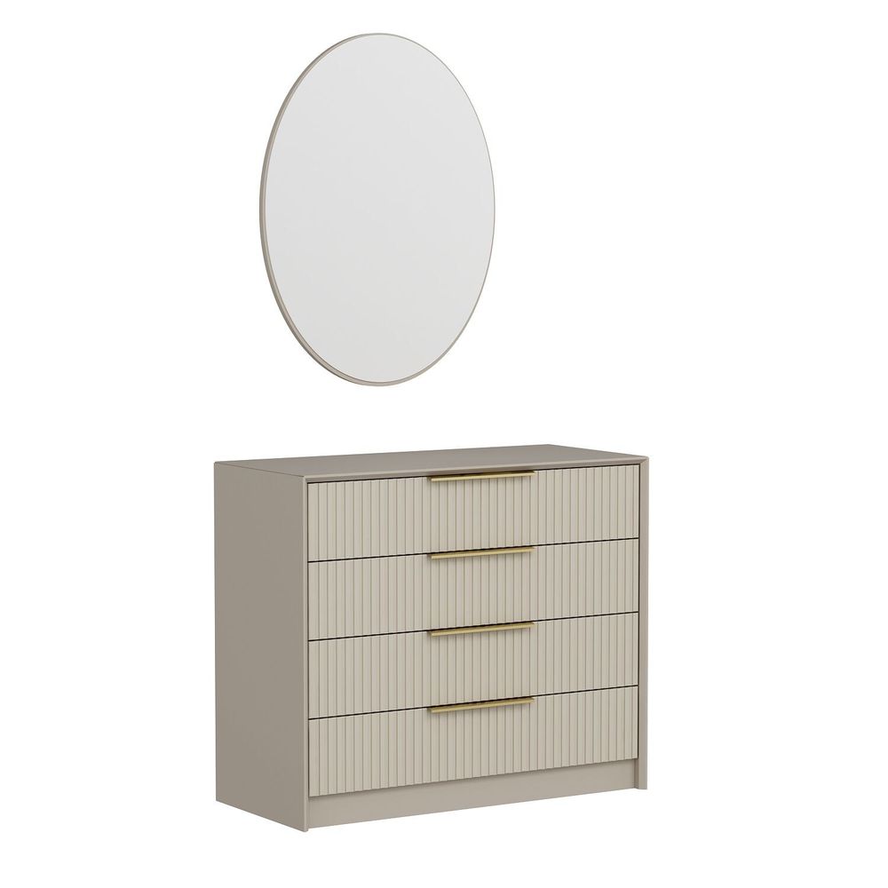 Toaletni sto "Kale Luxe - 7940", boja kamena slika 4