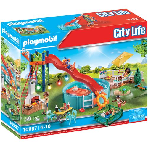 Playmobil City Life Zabava na bazenu slika 1