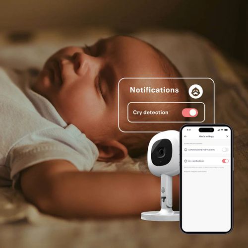 Nanit Baby monitor + Flex Duo stalak slika 2