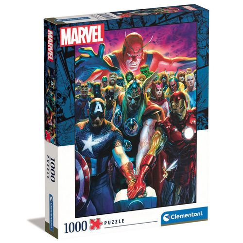 Marvel Avengers puzzle 1000pzs slika 1