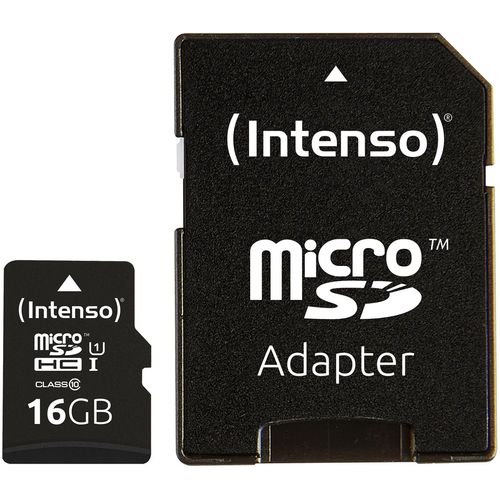 (Intenso) Micro SDHC/SDXC kartica 16GB Class 10, UHS-I +adapter, Pro - MicroSD 16GB Class10 UHS-I Pro slika 2