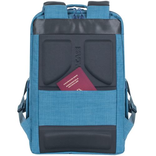 Ruksak RivaCase 17.3" Biscayne 8365 Blue carry-on laptop backpack slika 7