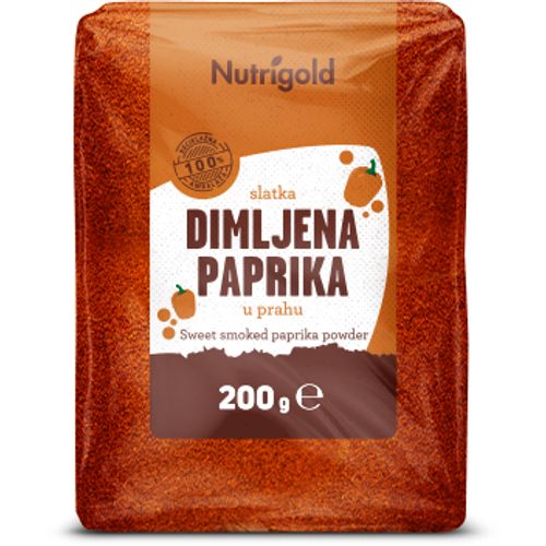 Nutrigold Dimljena Paprika u prahu 200g  slika 1