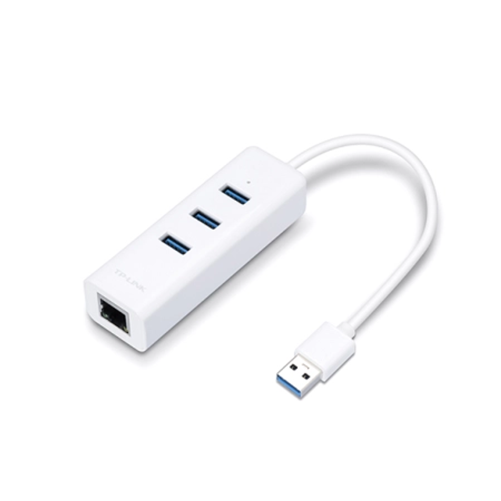 TP-Link UE330 USB 3.0 HUB 3 Ports + RJ45 Ethernet Port slika 1